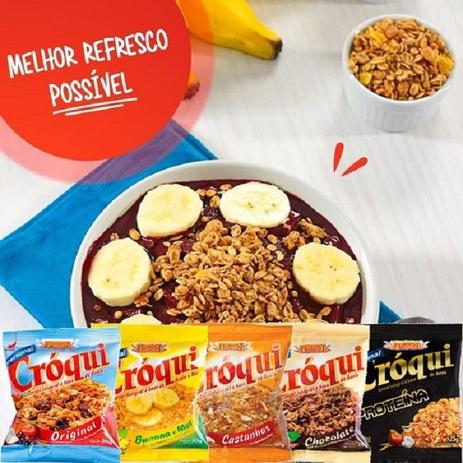 Granola Croqui Personal Banana e Mel 30g Caixa 50 saches - Feinkost Menor preço em Granola Croqui Personal Banana e Mel 30g Caixa 50 saches - Feinkost