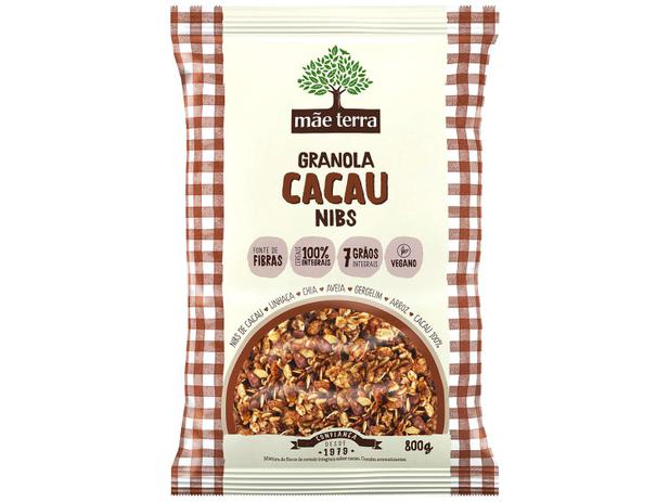 Granola Mãe Terra Integral Cacau Nibs 800g Menor preço em Granola Mãe Terra Integral Cacau Nibs 800g