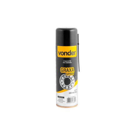Graxa base lítio spray 200g branca Vonder Menor preço em Graxa base lítio spray 200g branca Vonder