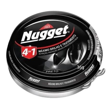 Graxa Restaura Sapatos Pasta Nugget Preto 36g Brilho - Calçados Masculinos  - Magazine Luiza