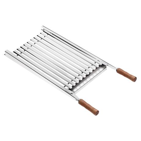 Menor preço em Grelha aco inox 79,3x34 cm 26492/002 tramontina
