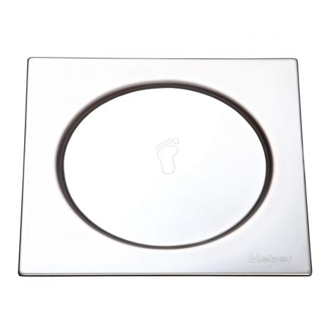 Grelha com Fecho Pressão Quadrada Inox 15cmx15cmx6cm Meber Metais Cromado Menor preço em Grelha com Fecho Pressão Quadrada Inox 15cmx15cmx6cm Meber Metais Cromado