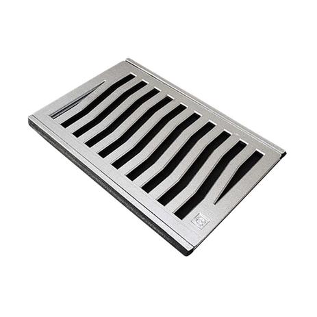 Grelha com porta grelha reforçada 20x30cm tela escovada Costa Navarro é boa?