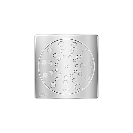 Grelha de Aço Inox Quadrada 100mm com Fecho Censi Menor preço em Grelha de Aço Inox Quadrada 100mm com Fecho Censi