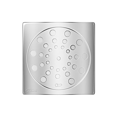 Grelha de Aço Inox Quadrada 150mm com Fecho Censi Menor preço em Grelha de Aço Inox Quadrada 150mm com Fecho Censi