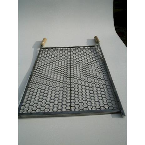 Grelha de inox tela moeda 50x60 - Arteinoxx Menor preço em Grelha de inox tela moeda 50x60 - Arteinoxx