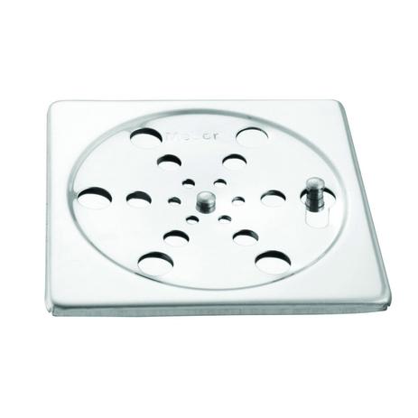 Grelha Fecho Meber Inox Quadrado 2410 C 10 cm Menor preço em Grelha Fecho Meber Inox Quadrado 2410 C 10 cm