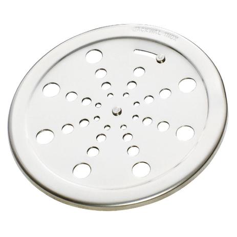 Grelha Inox 10cm Redonda c/Fecho s/Mold. 2985 Jackwal Menor preço em Grelha Inox 10cm Redonda c/Fecho s/Mold. 2985 Jackwal