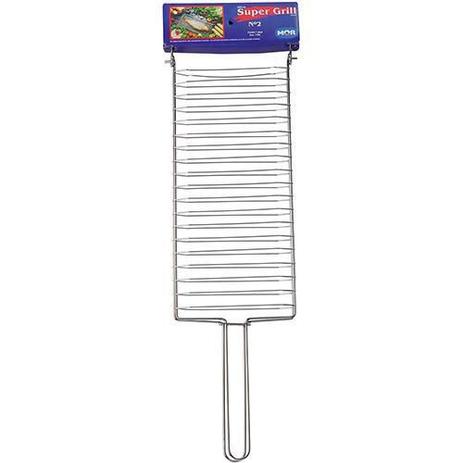 Grelha para Churrasco Parrilla Super Grill 02 Cromado - MOR - Not defined Menor preço em Grelha para Churrasco Parrilla Super Grill 02 Cromado - MOR - Not defined