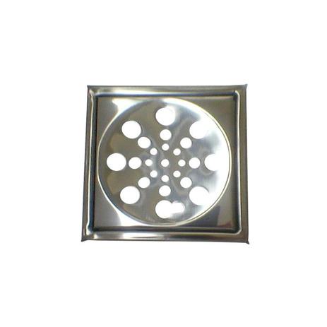 Grelha Quadrada com Caixilho 15cm Aço Inox - Clarinox Menor preço em Grelha Quadrada com Caixilho 15cm Aço Inox - Clarinox
