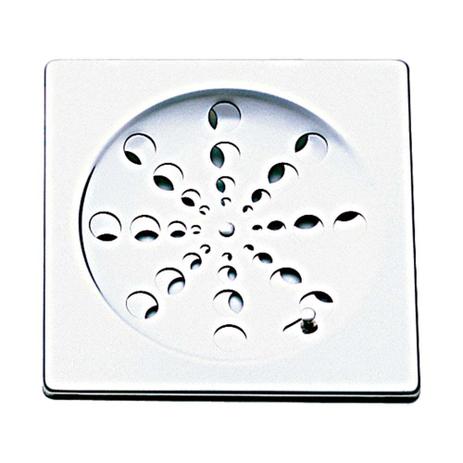 Grelha quadrada sem caixilho e sem rotativo 15x15cm cromada Moldenox Menor preço em Grelha quadrada sem caixilho e sem rotativo 15x15cm cromada Moldenox