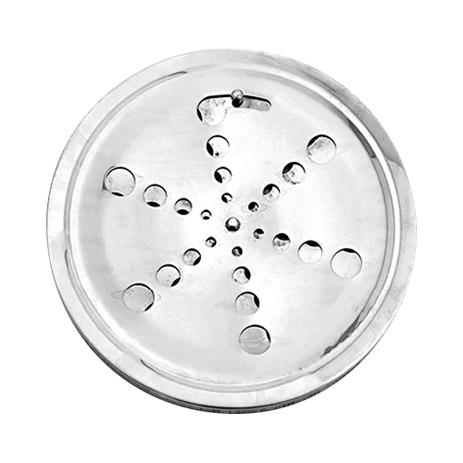 Grelha Redonda 15Cm Aço Inox 430 Higiban Menor preço em Grelha Redonda 15Cm Aço Inox 430 Higiban