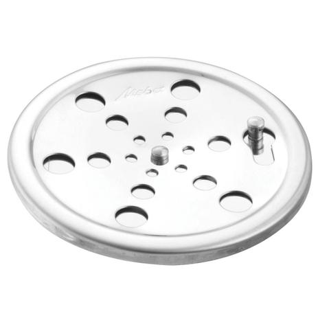 Grelha Redonda Com Fecho 15x15cm Inox Cromado 405 Meber Menor preço em Grelha Redonda Com Fecho 15x15cm Inox Cromado 405 Meber