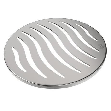 Grelha Redonda De Aço Inox 100mm - Tigre Menor preço em Grelha Redonda De Aço Inox 100mm - Tigre