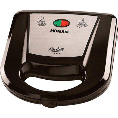 Gril e Sanduicheira Mac Grill Inox S 11 220V Mondial é boa?