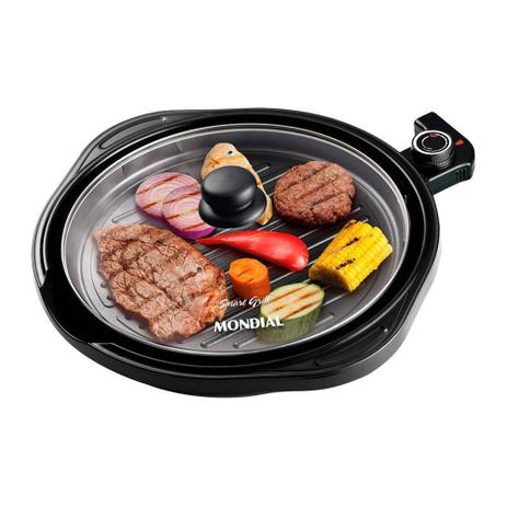 Grill 2 em 1 Mondial Redondo Smart G04 é boa?