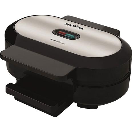 Grill Britânia com Coletor de Gordura Gourmet Burguer 9cm Preto/Prata 127V Menor preço em Grill Britânia com Coletor de Gordura Gourmet Burguer 9cm Preto/Prata 127V