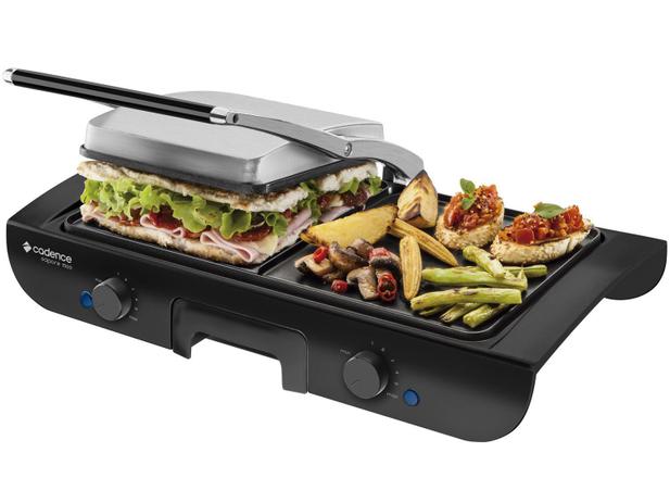 Grill Cadence Sapore Retangular 1500W - Coletor de Gordura