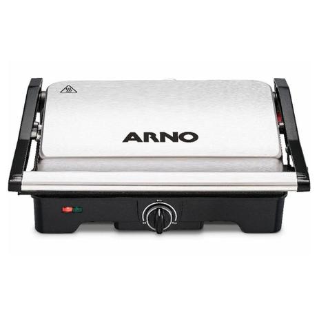 Grill Dual Inox Arno 110V Gnox Menor preço em Grill Dual Inox Arno 110V Gnox