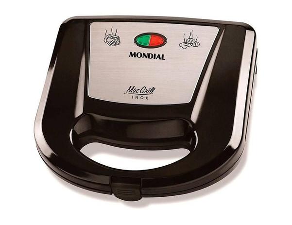 Grill e Sanduicheira Mondial Mac Grill S-11, Preto, 2 Fatias é ruim? Grill e Sanduicheira Mondial Mac Grill S-11, Preto, 2 Fatias é boa?
