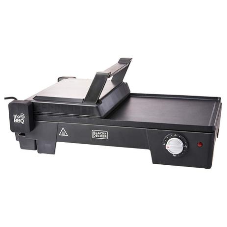 Grill Elétrico G2200-B2 Black Decker 2000W Chapa Ondulada e Lisa - Preto - 220V - Black&Decker é boa?