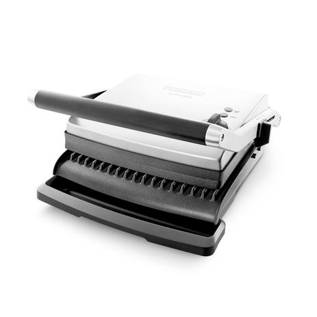Grill Elétrico Tramontina by Breville Adjusta em Aço Inox com Bandeja Removível 127 V Menor preço em Grill Elétrico Tramontina by Breville Adjusta em Aço Inox com Bandeja Removível 127 V