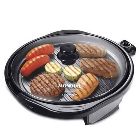 Grill Mondial Premium Cook G-03 Redondo-110V Menor preço em Grill Mondial Premium Cook G-03 Redondo-110V