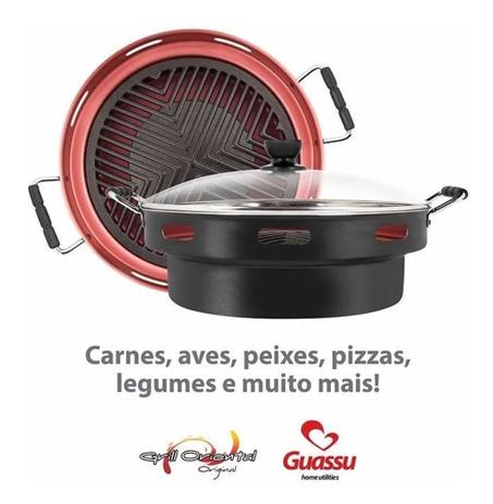 Grill Oriental 2 Geração - Original - Não precisa usar Carvão -  S/Fumaça, S/Óleo, S/Sujeira - Guassu é boa?
