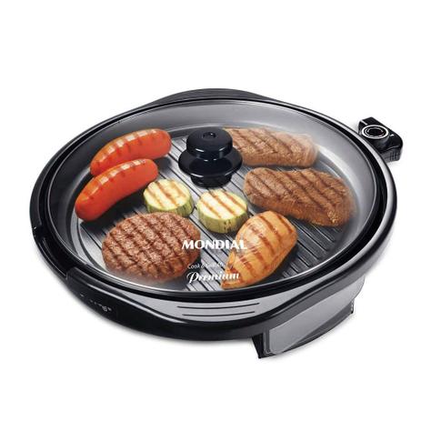 Grill Redondo Mondial Cook & Grill 40 Premium G-03 110v Menor preço em Grill Redondo Mondial Cook & Grill 40 Premium G-03 110v