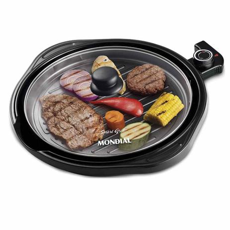 Grill Redondo Smart G04 110V Mondial. Menor preço em Grill Redondo Smart G04 110V Mondial.