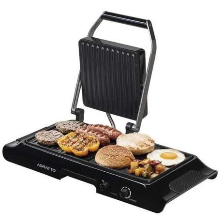 Grill Sanduicheira Agratto Eletrico Duo Grill Mr Cheff 220v Menor preço em Grill Sanduicheira Agratto Eletrico Duo Grill Mr Cheff 220v