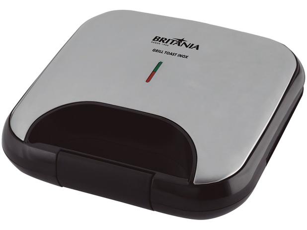 Grill/Sanduicheira Britânia Toast 66701116 - 750W Menor preço em Grill/Sanduicheira Britânia Toast 66701116 - 750W