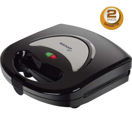 Grill Sanduicheira Semp Hot GR3015PR1 110V - Semp toshiba Menor preço em Grill Sanduicheira Semp Hot GR3015PR1 110V - Semp toshiba