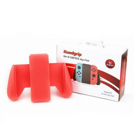 Grip Suporte De Controle Joy Con Nintendo Switch Vermelho - TechBrasil Menor preço em Grip Suporte De Controle Joy Con Nintendo Switch Vermelho - TechBrasil