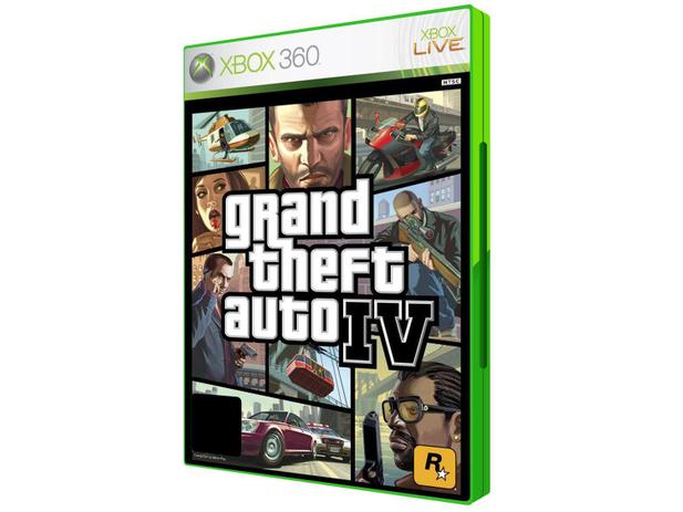 GTA IV - Grand Theft Auto IV para Xbox 360 - Rockstar