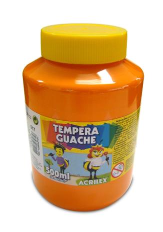Guache Acrilex 500 ml Laranja 02050.517 Menor preço em Guache Acrilex 500 ml Laranja 02050.517