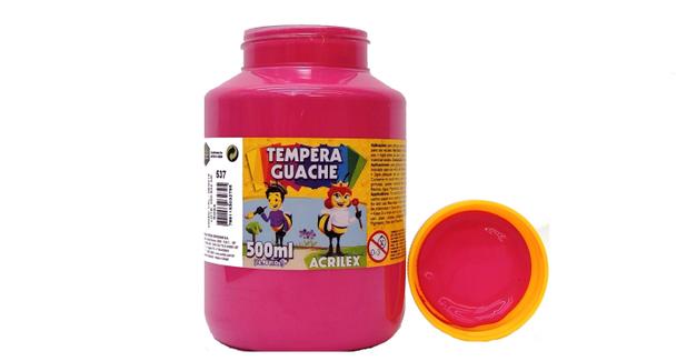 Menor preço em Guache Acrilex   500 ml  Rosa 02050.537