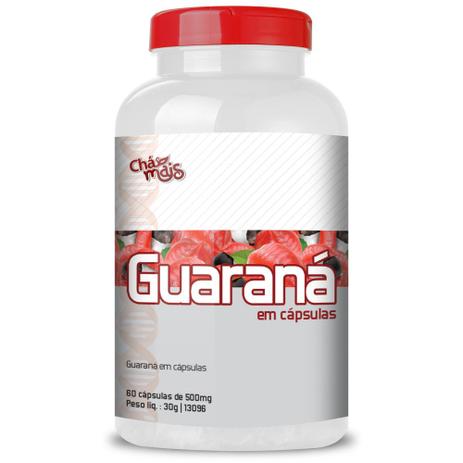Guaraná 60 Capsulas - Chá mais Menor preço em Guaraná 60 Capsulas - Chá mais