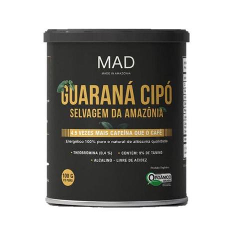 Guaraná Cipó em Pó 100g MAD Menor preço em Guaraná Cipó em Pó 100g MAD