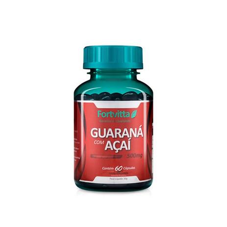 Guaraná com Açaí - 60 cápsulas - Fortvitta é boa?