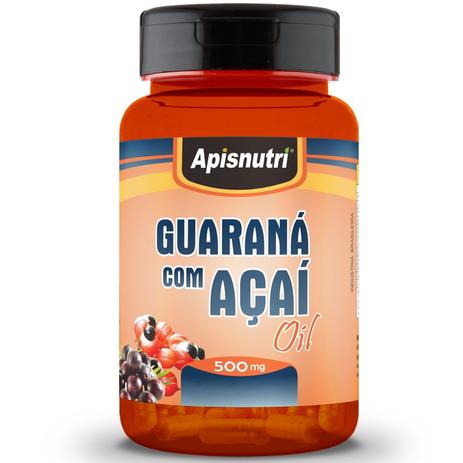 Guaraná com açaí oil apisnutri 500mg 60 cápsulas Menor preço em Guaraná com açaí oil apisnutri 500mg 60 cápsulas