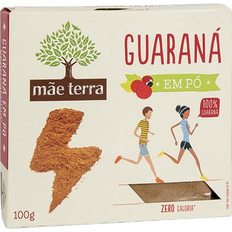 Guaraná em Pó 100g - Mãe Terra Menor preço em Guaraná em Pó 100g - Mãe Terra