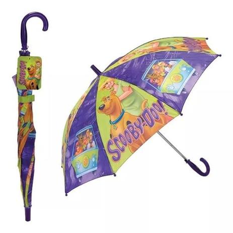 Guarda Chuva Infantil Automático Scooby Doo Menor preço em Guarda Chuva Infantil Automático Scooby Doo