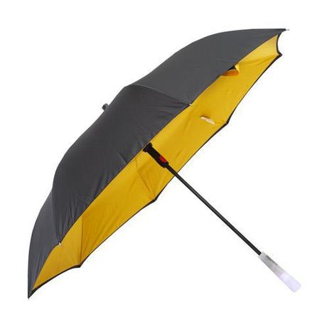 Guarda Chuva Invertido Automático Fazzoletti Lumini Amarelo LED Menor preço em Guarda Chuva Invertido Automático Fazzoletti Lumini Amarelo LED