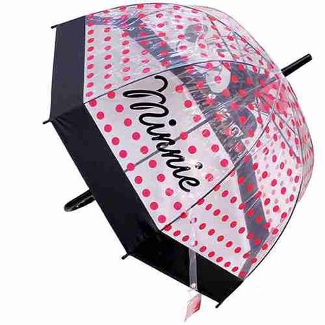 Guarda Chuva Transparente Minnie - Disney Menor preço em Guarda Chuva Transparente Minnie - Disney