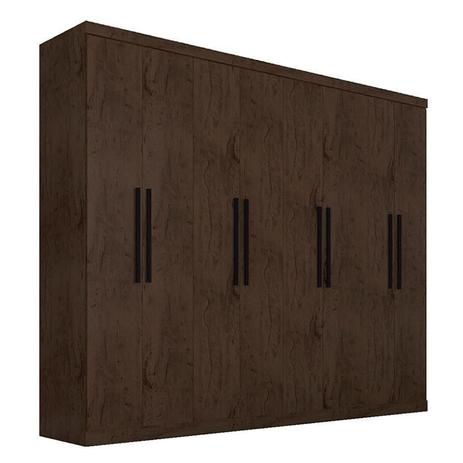 Guarda Roupa 1684 e Cômoda 8000 e Armário Multiuso 6020 Imbuia - Araplac Menor preço em Guarda Roupa 1684 e Cômoda 8000 e Armário Multiuso 6020 Imbuia - Araplac