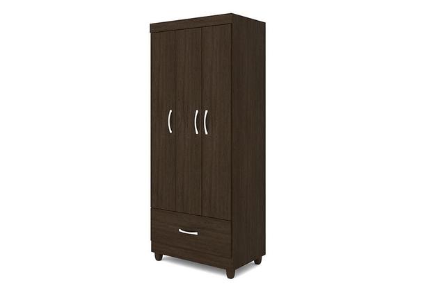 Guarda Roupa 3 Portas Prince Ebano Touch - Demóbile - Demobile é ruim? Guarda Roupa 3 Portas Prince Ebano Touch - Demóbile - Demobile é boa?