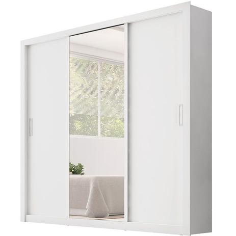 Guarda Roupa 3 Portas Residence Branco Demóbile - Demobile Menor preço em Guarda Roupa 3 Portas Residence Branco Demóbile - Demobile