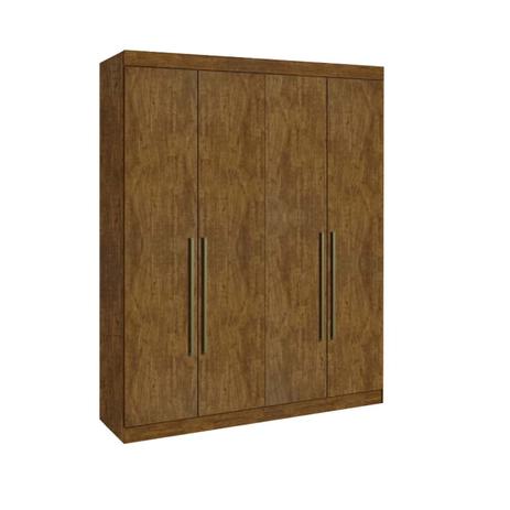 Guarda Roupa 4 Portas Da Vinci Ypê D Doro Móveis Menor preço em Guarda Roupa 4 Portas Da Vinci Ypê D Doro Móveis