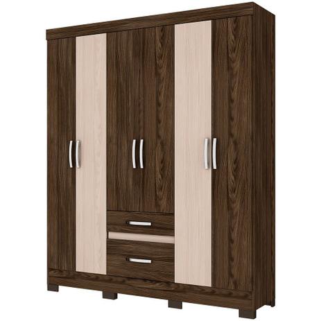 Guarda-roupa 6 Portas B22 - Briz Menor preço em Guarda-roupa 6 Portas B22 - Briz